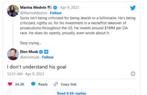 George Soros’s goal