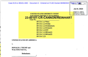 Some Thoughts On The Current Indictment