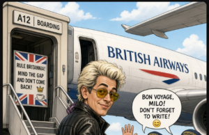 I Don’t Know That I’m Responsible for Milo’s Deportation, BUT…